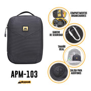 Estuche rígido y portátil para gadgets ( APM-103BK )