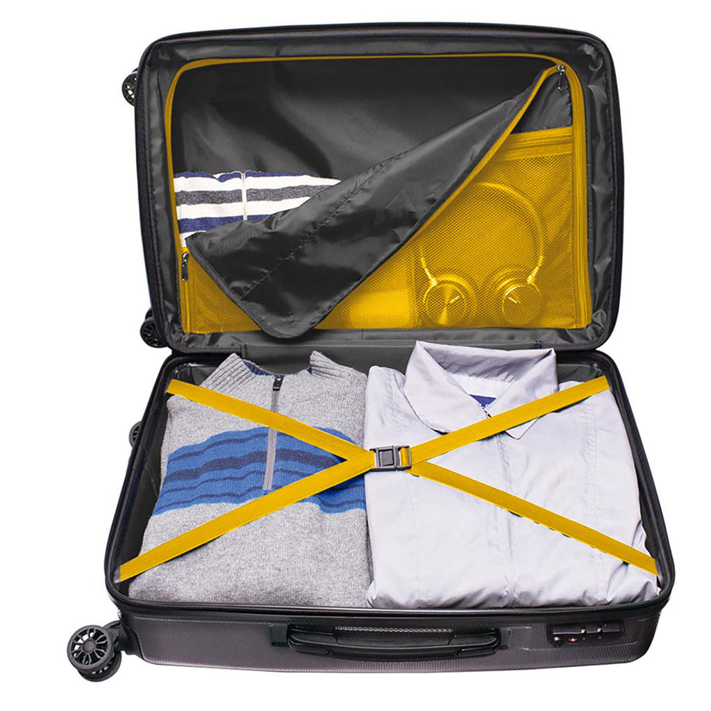 Maleta Skypeak Ocean Rígida con Candado TSA 20" Plateado