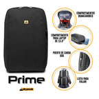 Mochila backpack Skypeak antirrobo para ordenadores de 15,6" tamaño mediano, PRIME-115BK