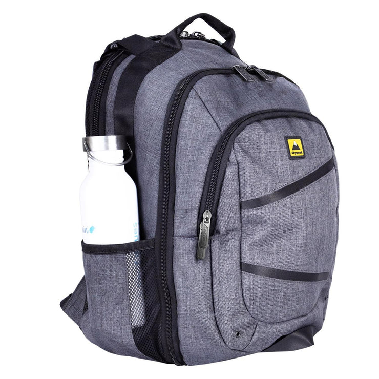 Mochila Skypeak York para Laptop 15.6'' Puerto USB Gris