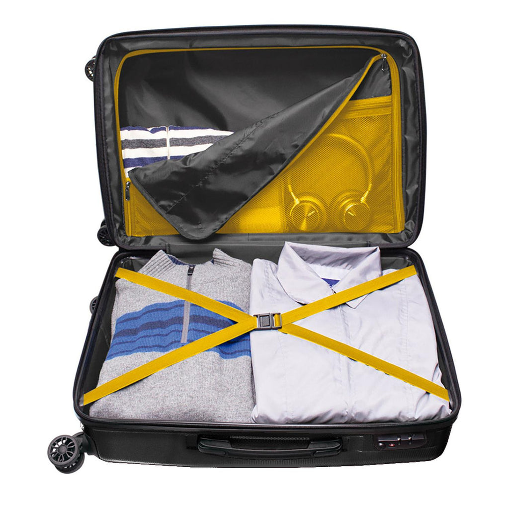 Maleta Skypeak Ocean Rigida Con Candado Tsa 24'' Color Negro